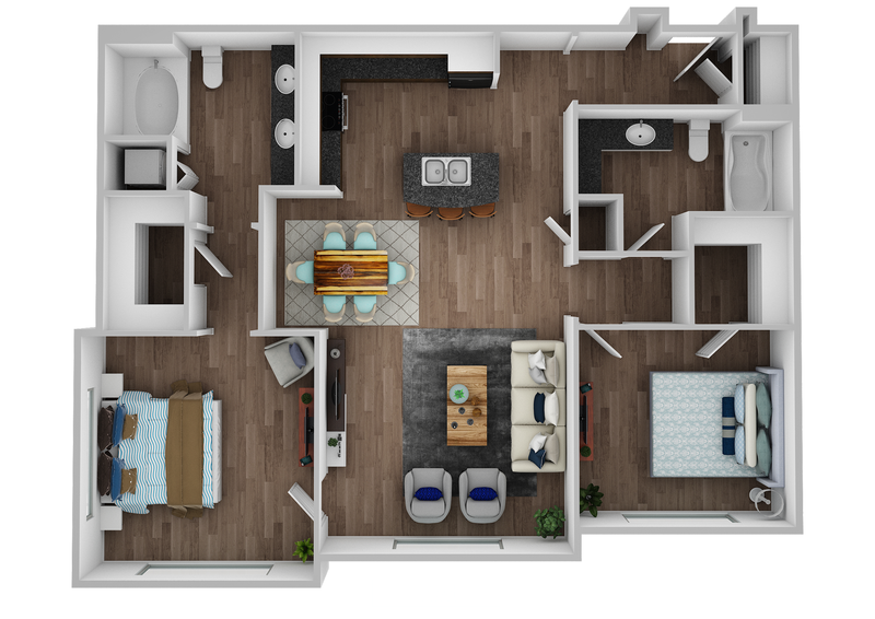 B3 - Bennington floor plan